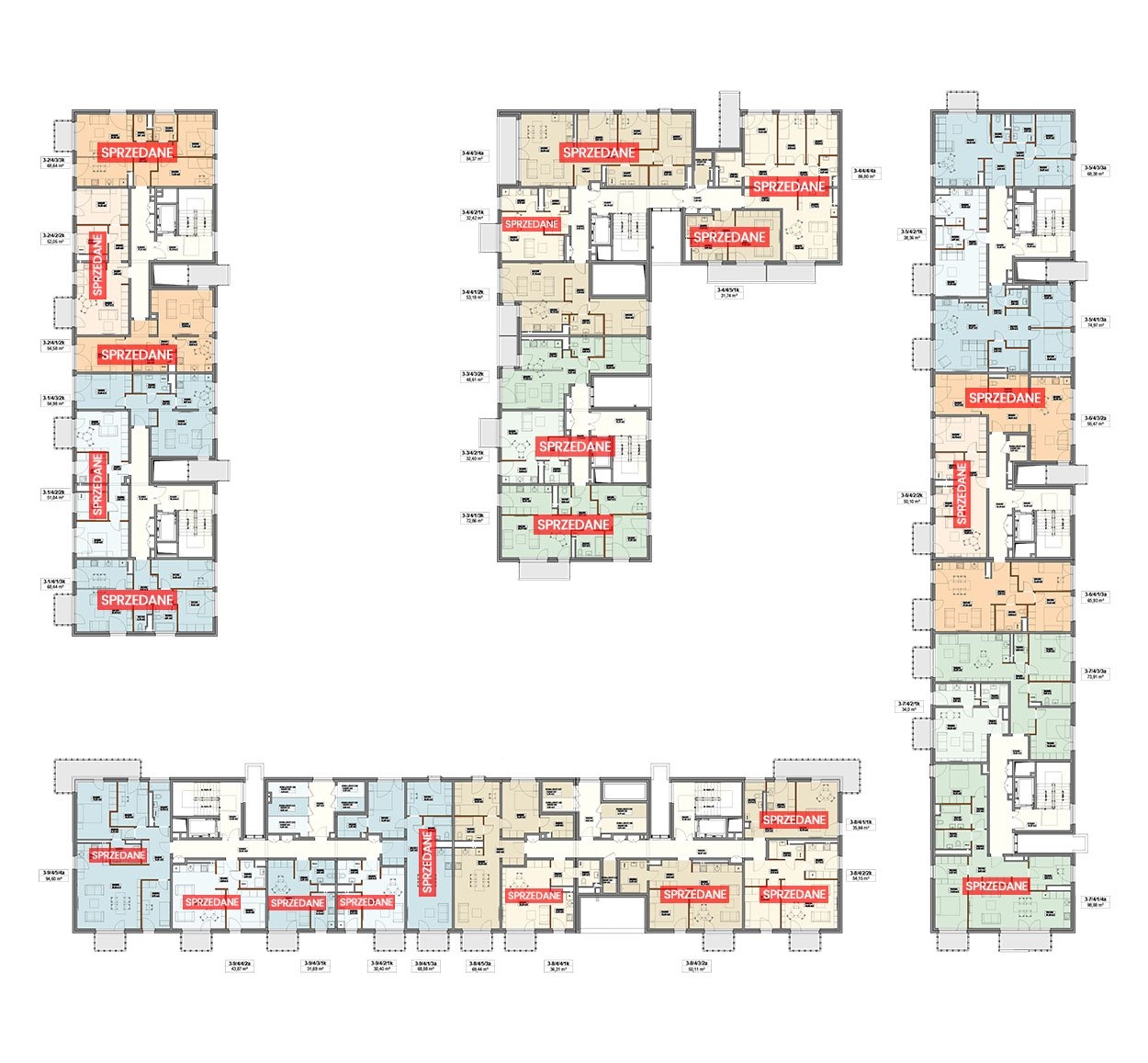 Przylesie Marcelin IIB - Piętro 4