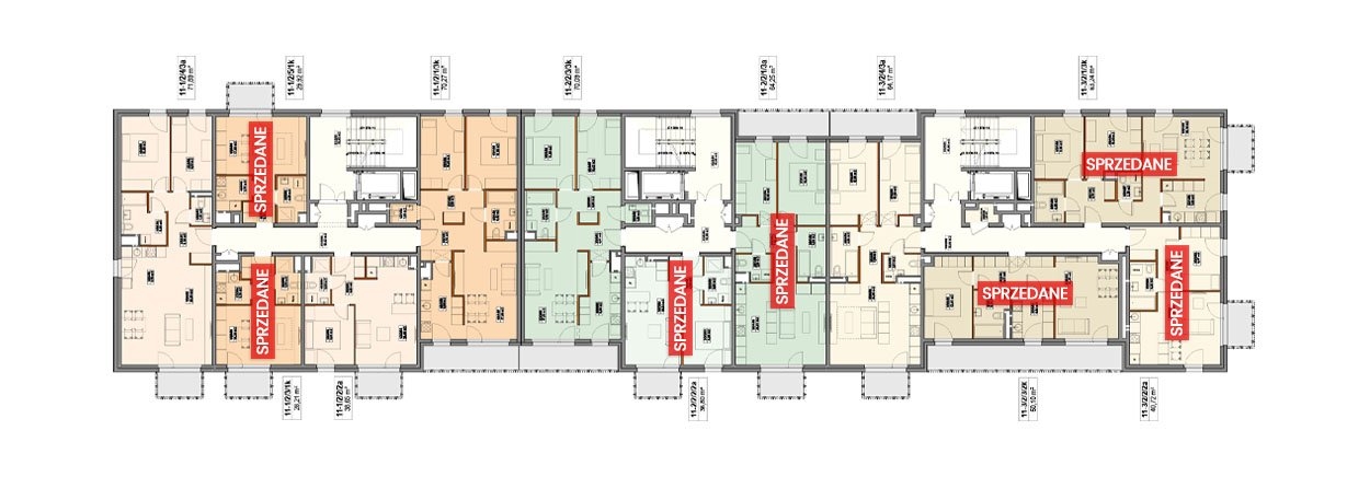 Przylesie Marcelin IIB - Piętro 2